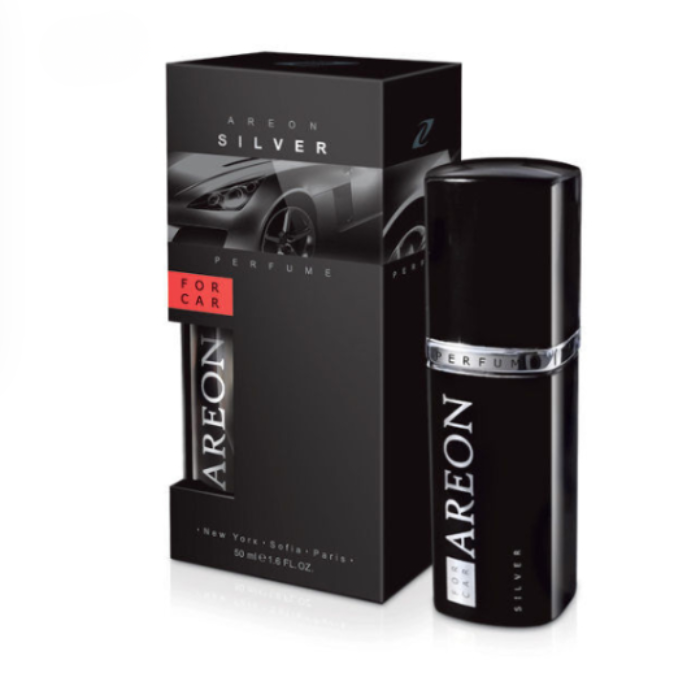 Areon Silver Car Perfume Spray Type (50 ml)