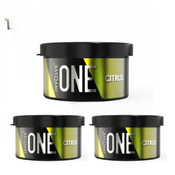 Involve One Citrus Car Perfume - Set of 3 Packets