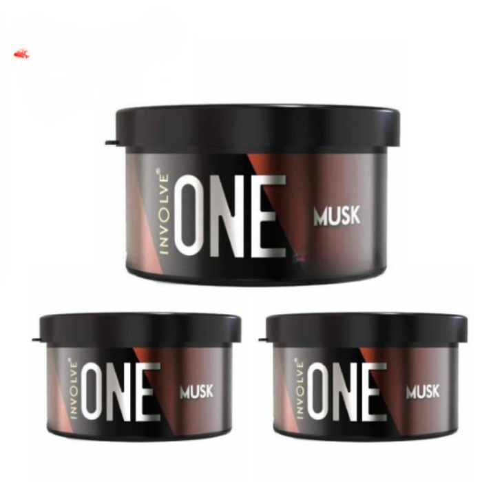 Involve One Musk Car Perfume - Set of 3 Packets