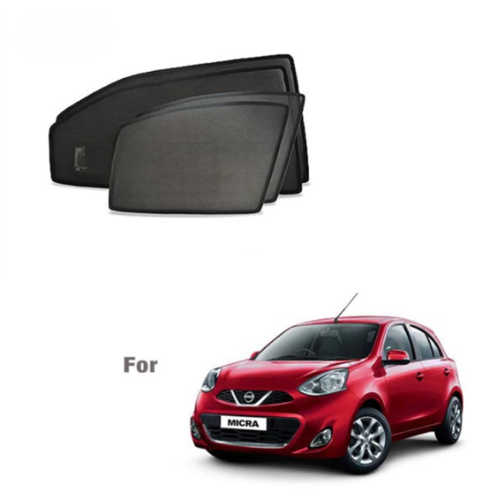 Nissan Micra Half Cut Z Black Sunshades