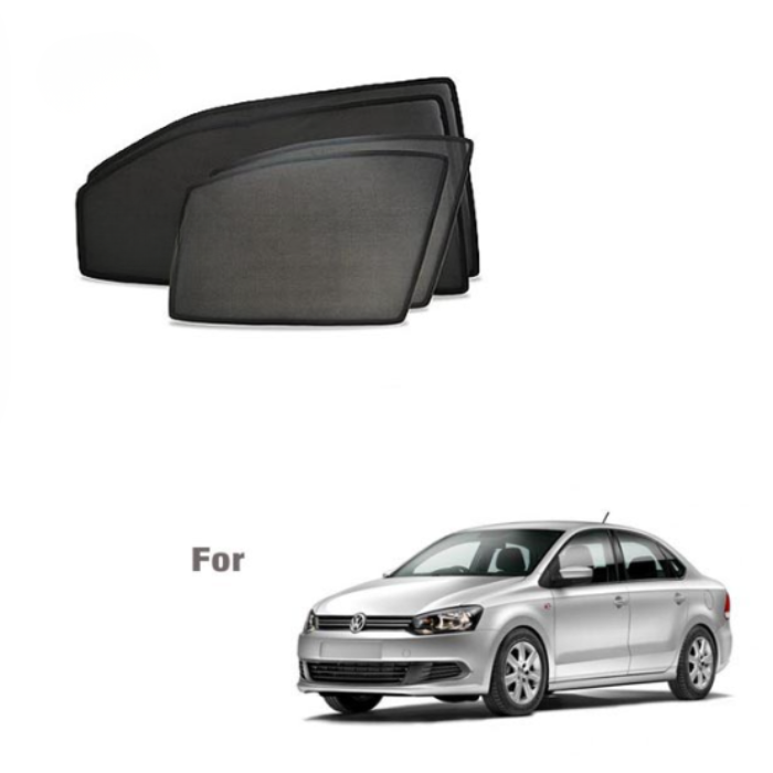 Volkswagen Vento Half Cut Z Black Sunshades