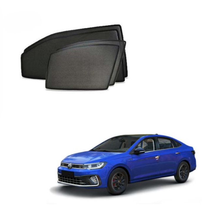 Volkswagen Virtus Half Cut Z Black Sunshades