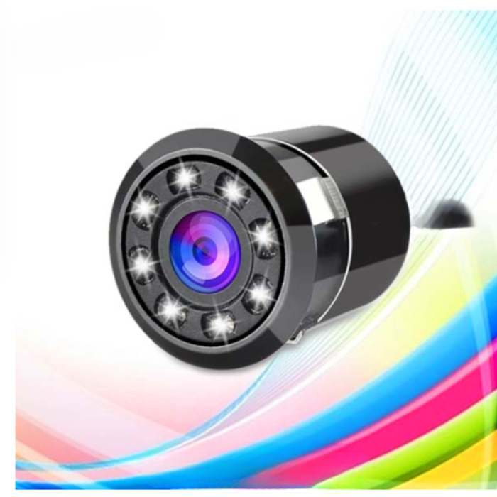 Universal Rear Bumper Mounted Reverse Parking Camera (LED Type)