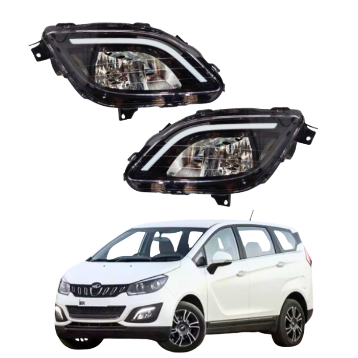 Mahindra Marazzo Fog Lamp with DRL Combo Kit | Matrix Turn Signal | Direct Fit | Premium OEM Look | 1 Year Warranty
