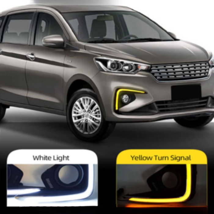 Maruti Suzuki Ertiga DRL Fog Lamp with Indicator | Direct Fit Plug & Play | Premium OEM Look