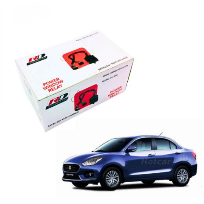 Maruti Dzire (2017 to 2024) Automatic Power Windows Roll Up Relay Kit (RD)