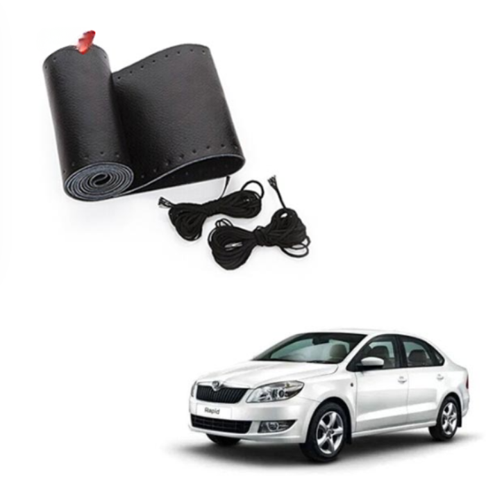 Skoda Rapid Type 1 - Generic Steering Cover - Stitchable Type