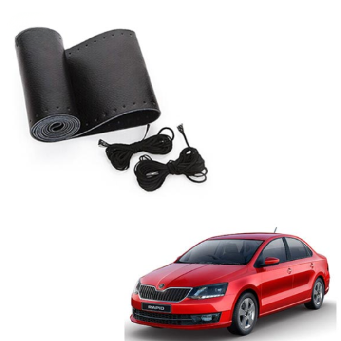 Skoda Rapid Type 2 - Generic Steering Cover - Stitchable Type