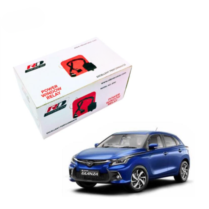 Toyota Glanza Automatic Power Windows Roll Up Relay Kit (RD)