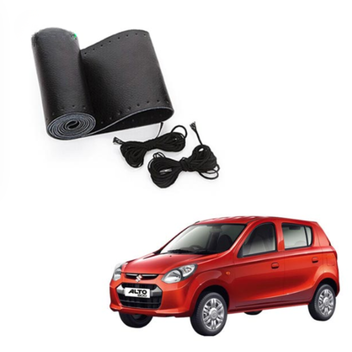 Maruti Alto800 - Generic Steering Cover - Stitchable Type