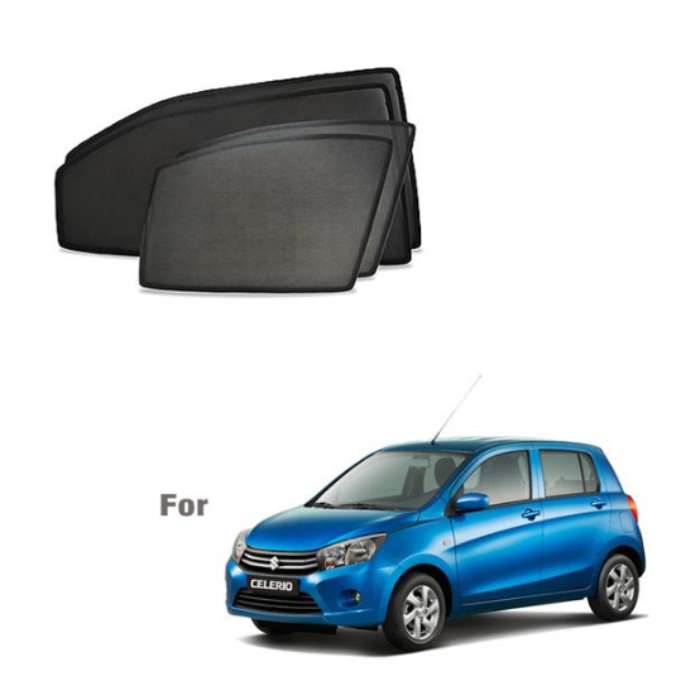 Maruti Celerio (Old) Half Cut Z Black Sunshades