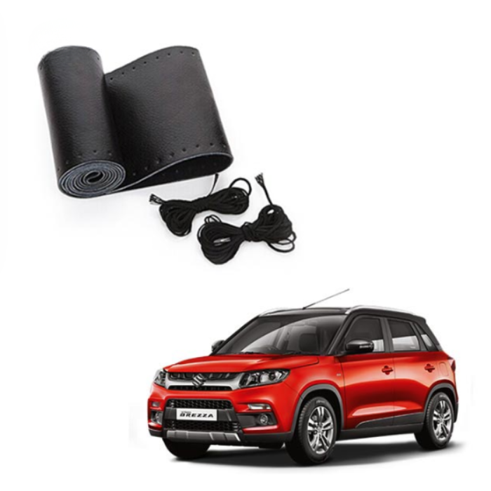 Maruti Brezza - Generic Steering Cover - Stitchable Type