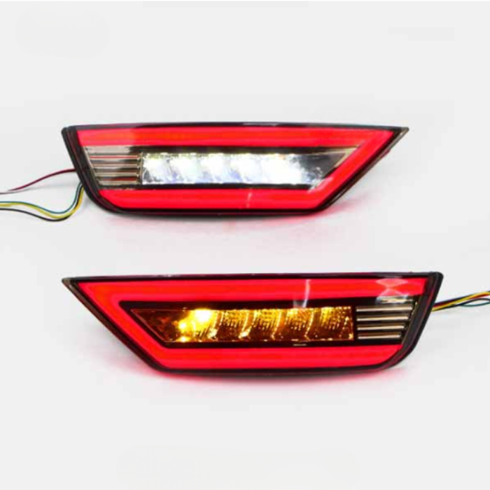 Ford EcoSport LED Reflectors | Rear Bumper Reflector Lights | OEM Fit | Plug & Play | Set of 2
