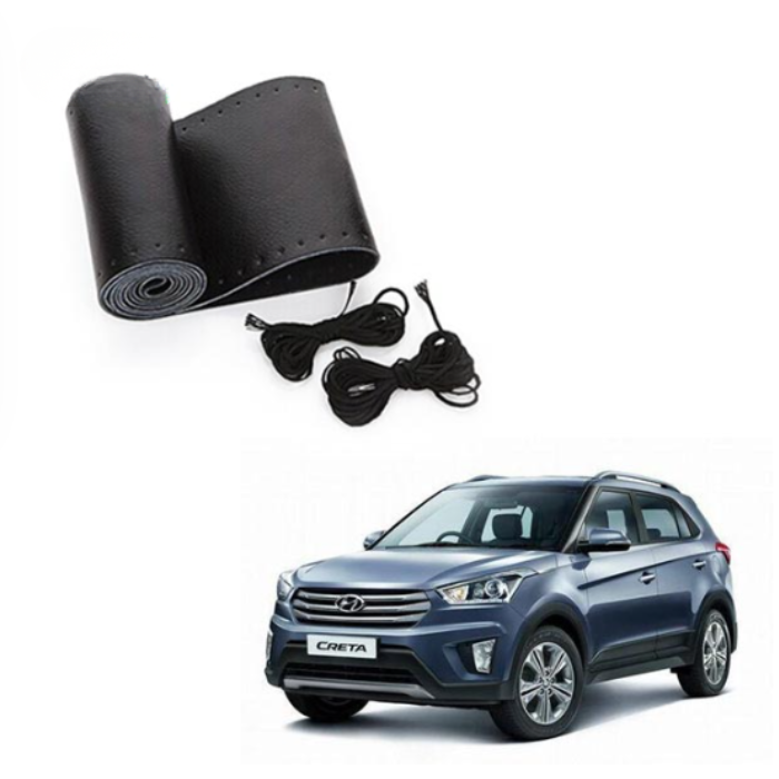 Hyundai Creta - Generic Steering Cover - Stitchable Type