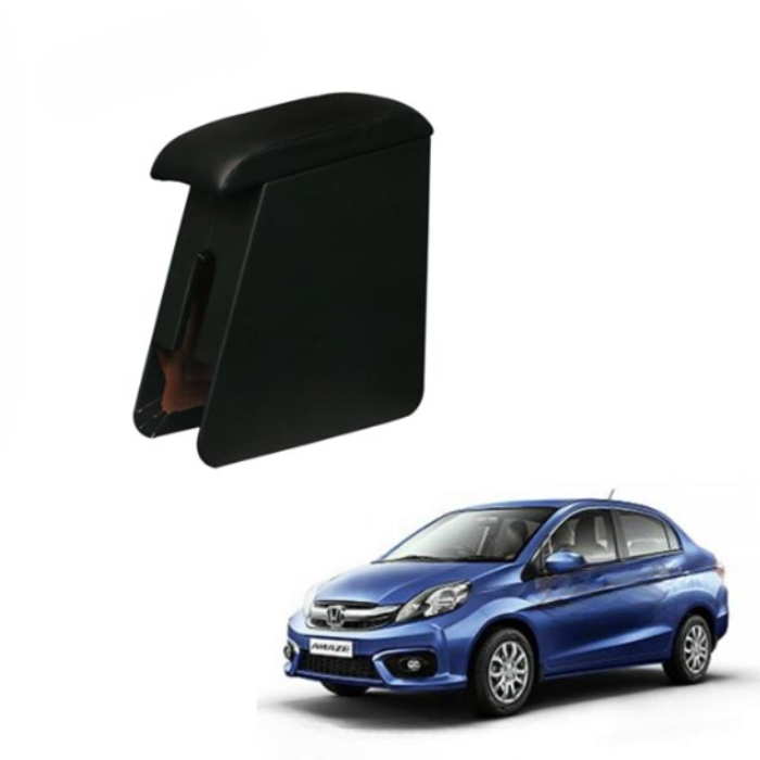 Honda Amaze (2013 to 2017) Custom Made Armrest With Storage Space