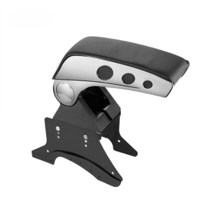 Universal Armrest Basic (Black & Chrome)