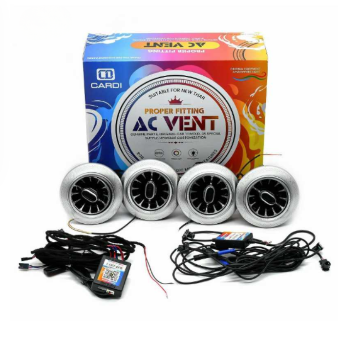 Cardi K4 LED AC Vents for Mahindra Thar (2020 Onwards)